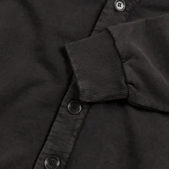 JW Anderson Pullover*Garment Dye V Neck Cardigan Washed Black
