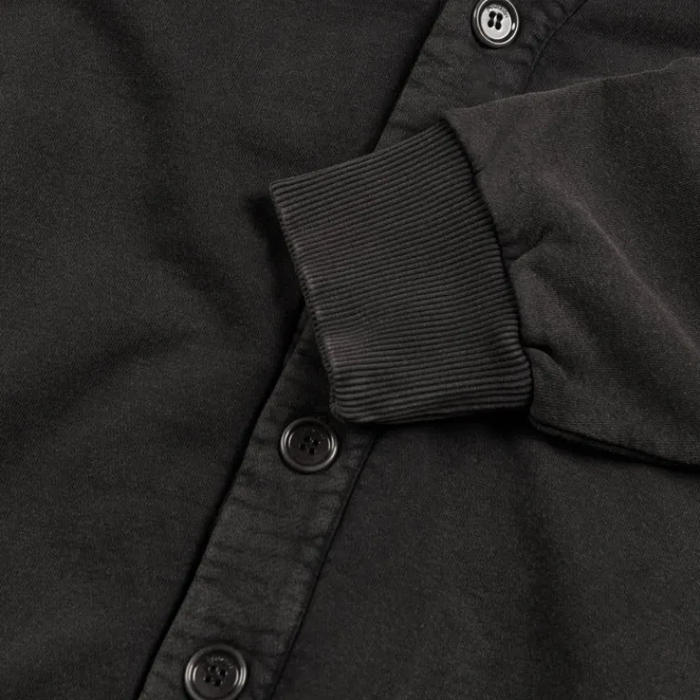 JW Anderson Pullover*Garment Dye V Neck Cardigan Washed Black