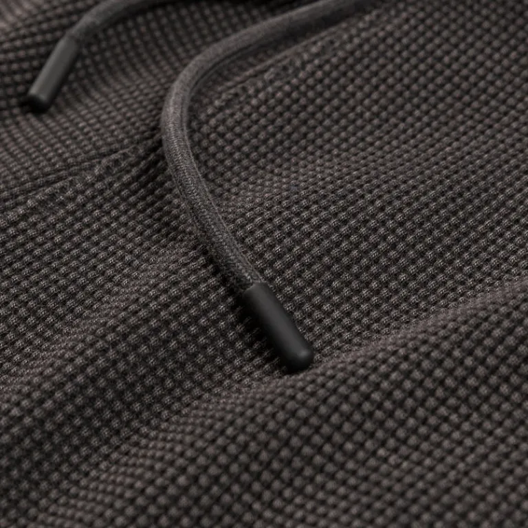 JW Anderson Shorts*Garment Dye Waffle Shorts Washed Black