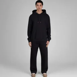 JW Anderson Sweats À Capuche*JWA Lace Back Panel Hoodie Black