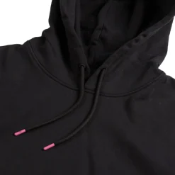 JW Anderson Sweats À Capuche*JWA Lace Back Panel Hoodie Black