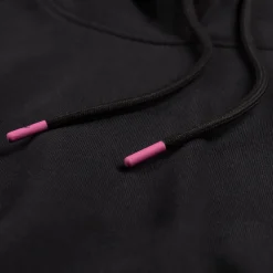 JW Anderson Sweats À Capuche*JWA Lace Back Panel Hoodie Black