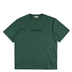 JW Anderson T-Shirts*Logo Embroidery T-Shirt Dark Green