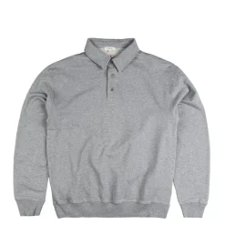 JW Anderson Pullover*Rugby Polo Mid Grey Melange