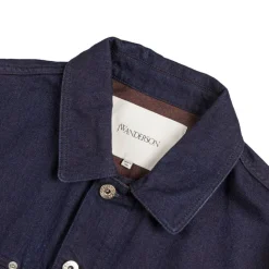 JW Anderson Gilets*Turn Up Cuff Jacket Blue / Red