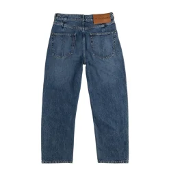 JW Anderson Pantalons*Cropped Straight Leg Jeans Mid Blue Denim