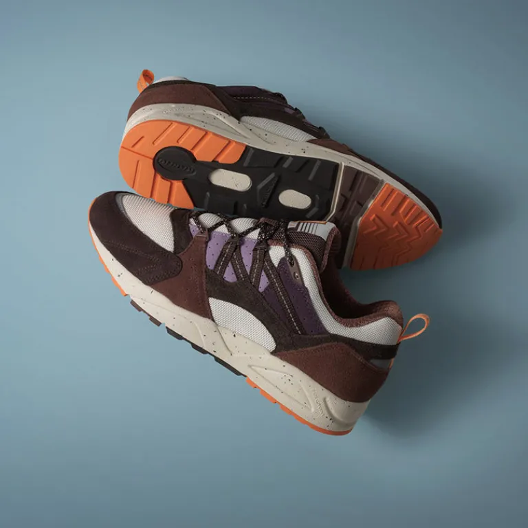 Karhu Sneakers En Cuir|Baskets D'Extérieur*Fusion 2.0 Maroon / Chocolate Torte
