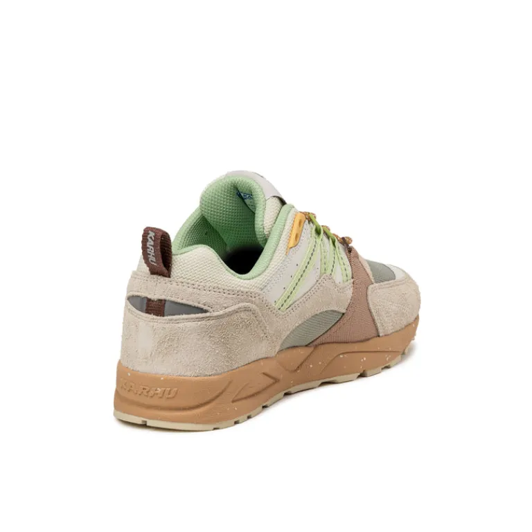 Karhu Sneakers En Cuir|Baskets D'Extérieur*Fusion 2.0 Turtledove / Shadow Lime