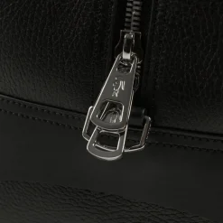 Lacoste Alle Anzeigen|Sacs*Angy Leather Computer Pocket Weekender Bag Black
