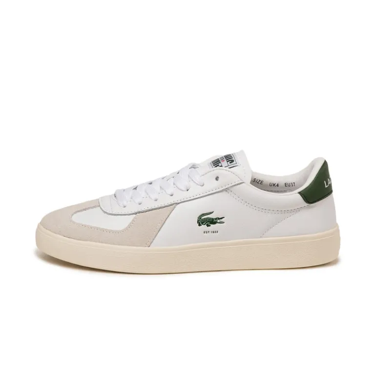 Lacoste Sneakers En Cuir|Baskets Décontractées Terrace*Baseshot Pro W White / Off White