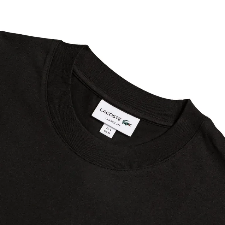 Lacoste T-Shirts*Classic Fit Cotton Jersey T-Shirt Black