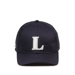 Lacoste Alle Anzeigen|Caps & Bucket Hats*3D Embroidered Cotton Twill Baseball Cap Navy Blue