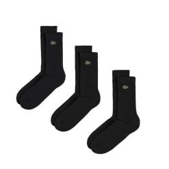 Lacoste Chaussettes*High Cut Socks 3-Pack Black