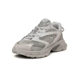 Lacoste Sneakers En Cuir|Chaussures De Running Retro*L003 Neo Light Grey / Grey