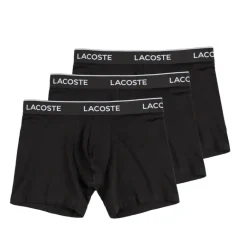 Lacoste Pyjamas & Sous-Vêtements*3-Pack Stretch Cotton Boxer Briefs Black