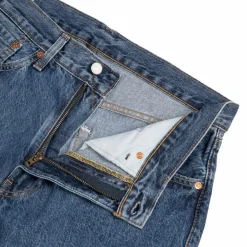 Levi's Shorts*478 Baggy Capri Song Of The Year Blue