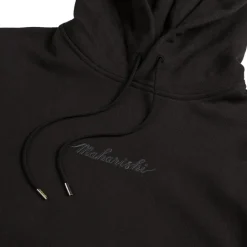 Maharishi Pullover*Organic Hooded Sweat Black