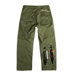 Maharishi Pantalons*x Jean-Michel Basquiat Nu-Nile Loose Snopants Olive