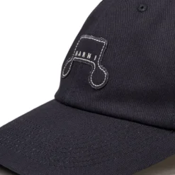 Marni Alle Anzeigen|Caps & Bucket Hats*Baseball Cap With Embroidered Logo Black