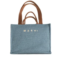 Marni Alle Anzeigen|Sacs*Cotton Shopping Bag Opal / Moca