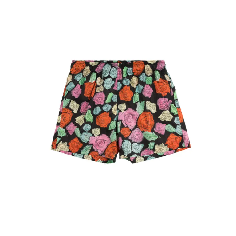 Marni Shorts*Flower Swim Shorts Black
