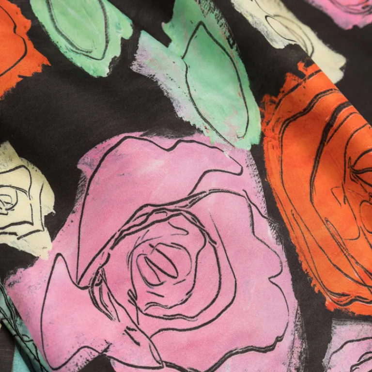 Marni Shorts*Flower Swim Shorts Black