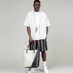 Marni Alle Anzeigen|Sacs*Shopping Bag Shell / Black