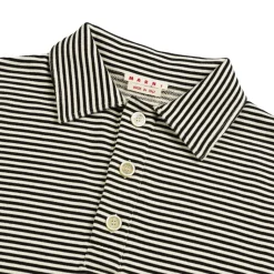 Marni Pullover*Striped Yarn Dyed Sweatshirt Black