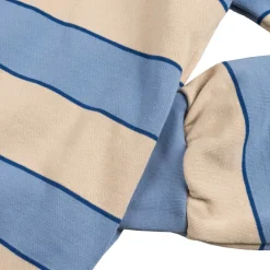 Marni Sweats À Capuche*Striped Yarn Dyed Sweatshirt Blue / Lilac