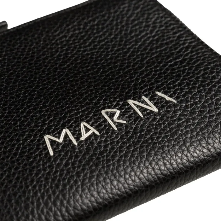 Marni Alle Anzeigen|Sacs*Zip Around Leather Wallet Black