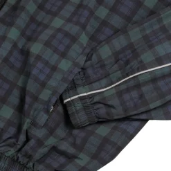 Martine Rose Gilets*Oversized Track Jacket Black Tartan