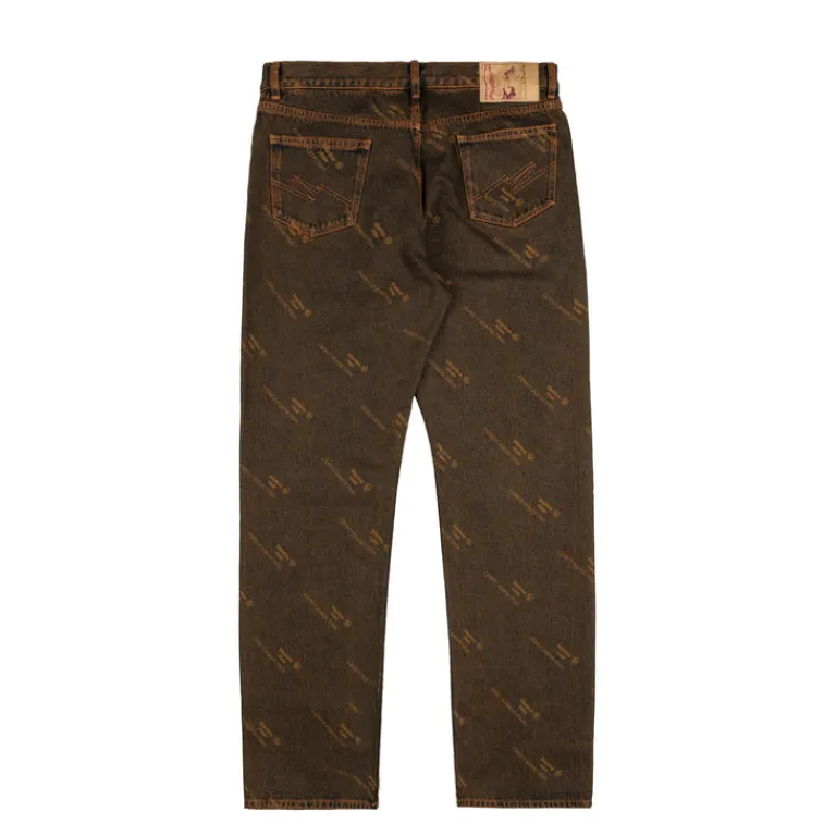 Martine Rose Pantalons*Relaxed Fit Jean Orange Laser