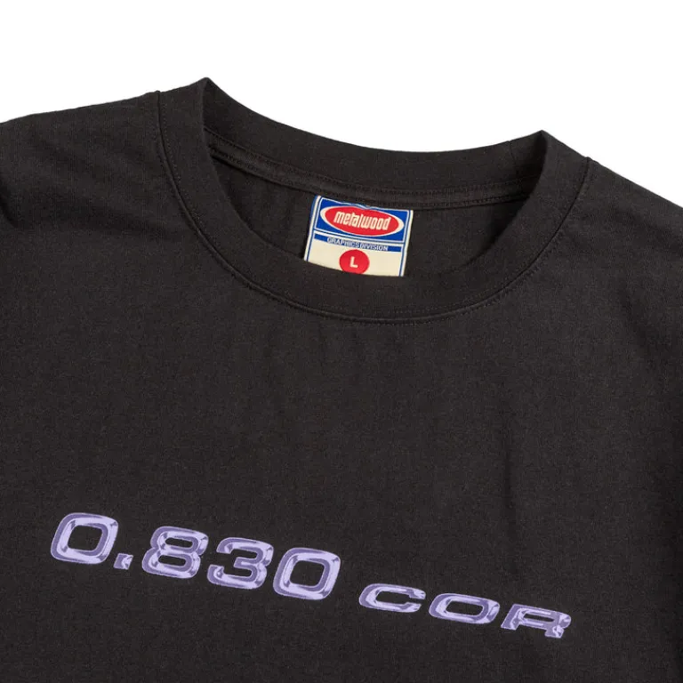 Metalwood T-Shirts*830 COR LS T-Shirt Black