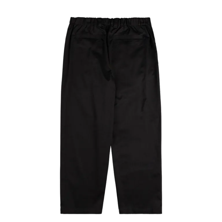 Metalwood Survêtements*Elastic Waist Baggy Pant Black