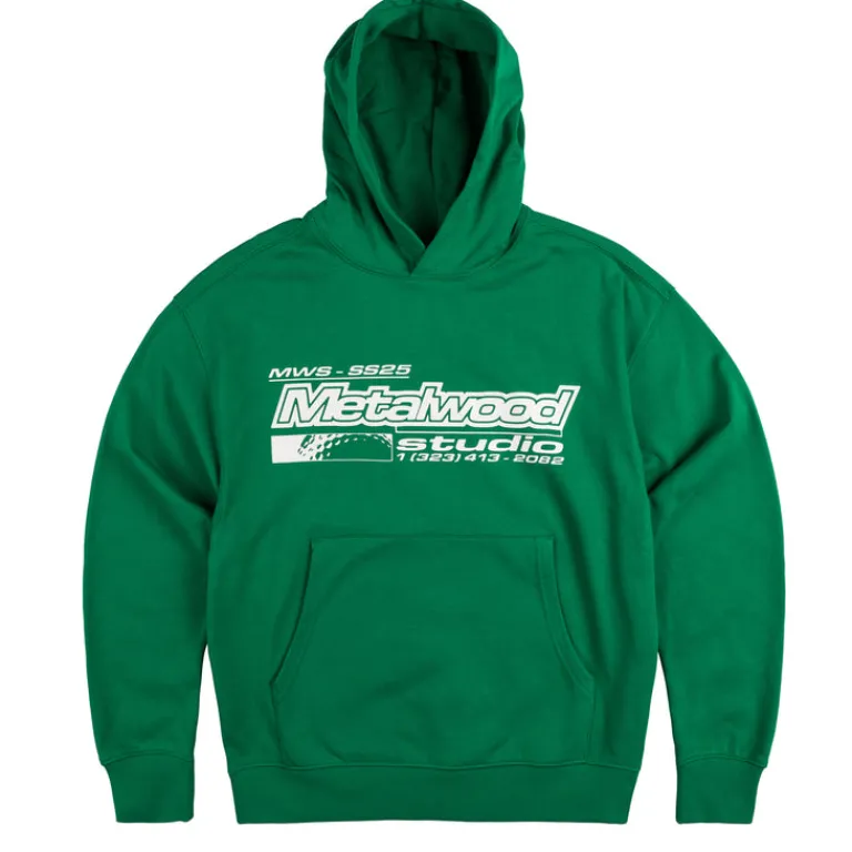Metalwood Sweats À Capuche*La Brea Shop Hooded Sweatshirt Green