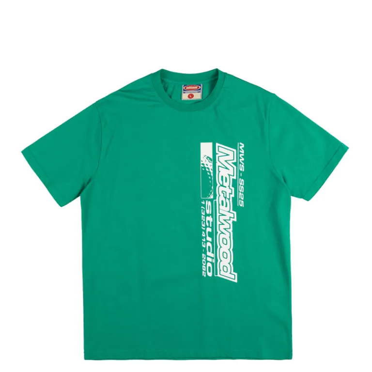 Metalwood T-Shirts*La Brea Shop T-Shirt Green