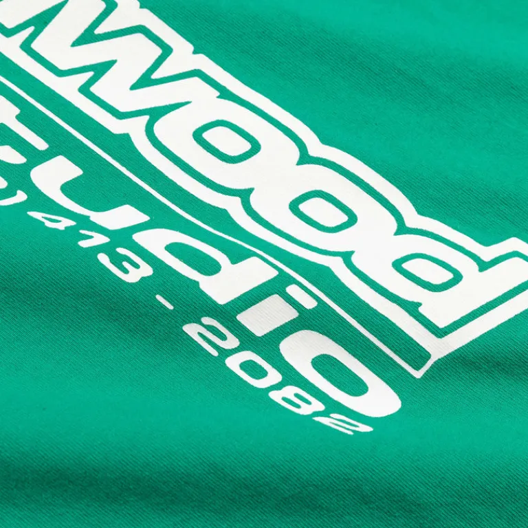Metalwood T-Shirts*La Brea Shop T-Shirt Green