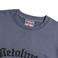 Metalwood Pullover*Medieval Crewneck Sweatshirt Midnight