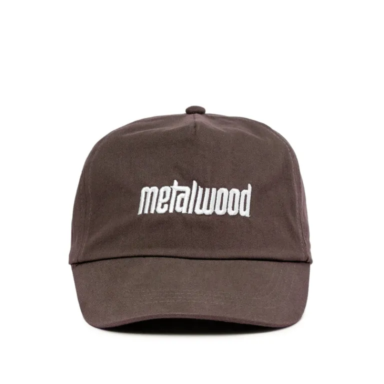 Metalwood Alle Anzeigen|Caps & Bucket Hats*Metal Logo 5-Panel Hat Brown