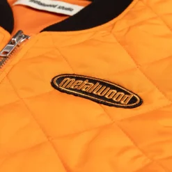 Metalwood Vestes*Padded Vest Orange