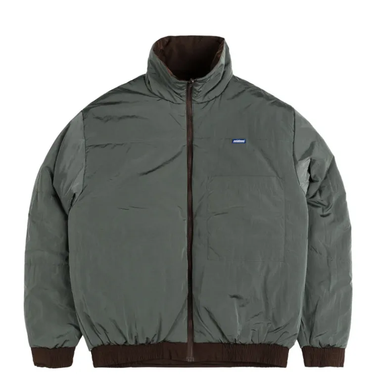 Metalwood Gilets*Reversible Bomber Jacket Brown / Alloy