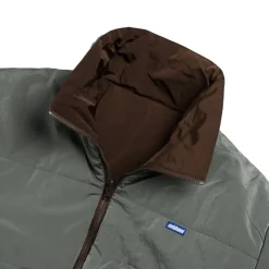 Metalwood Gilets*Reversible Bomber Jacket Brown / Alloy