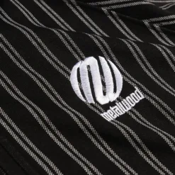 Metalwood T-Shirts*Ribbed LS Polo Black