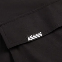 Metalwood Chemises*Ripstop Overshirt Black