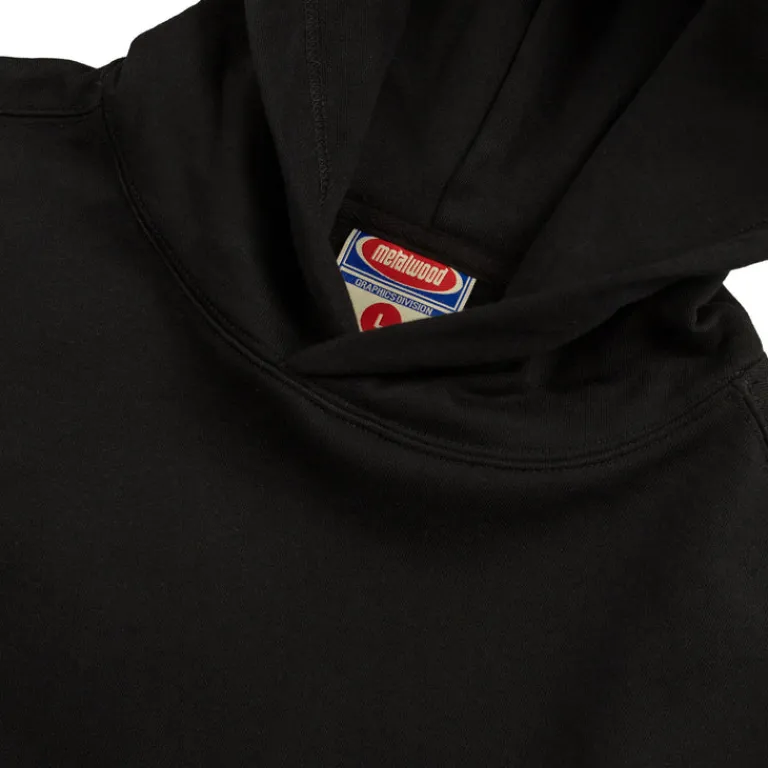 Metalwood Sweats À Capuche*Simulator 98 Hooded Sweatshirt Black