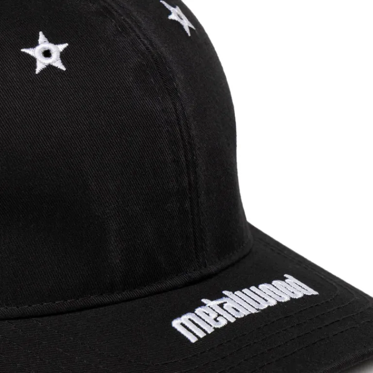 Metalwood Alle Anzeigen|Caps & Bucket Hats*Starshot 6-Panel Strpback Hat Black