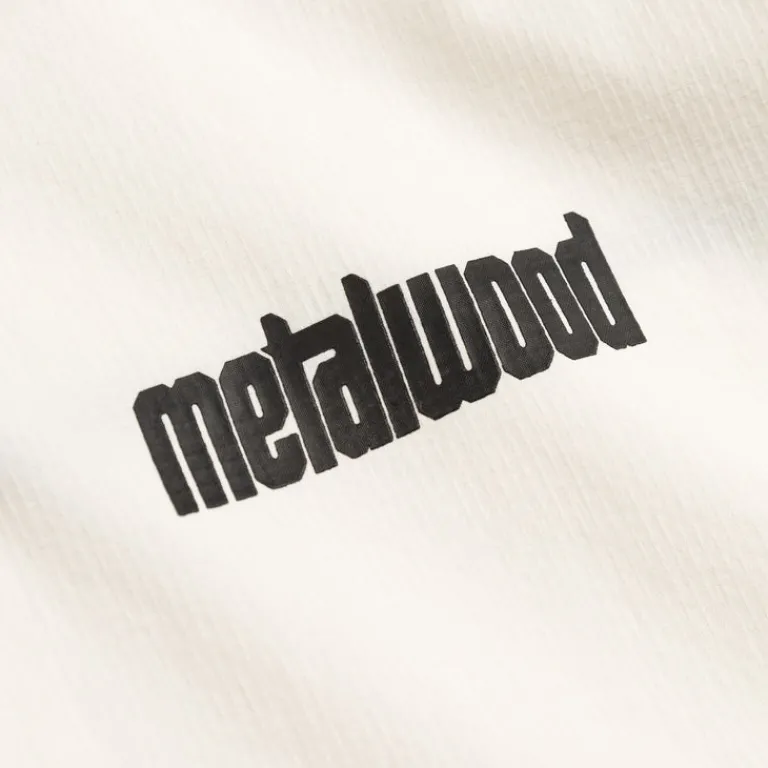 Metalwood Gilets*Tech 1/4 Zip Pullover Jacket White