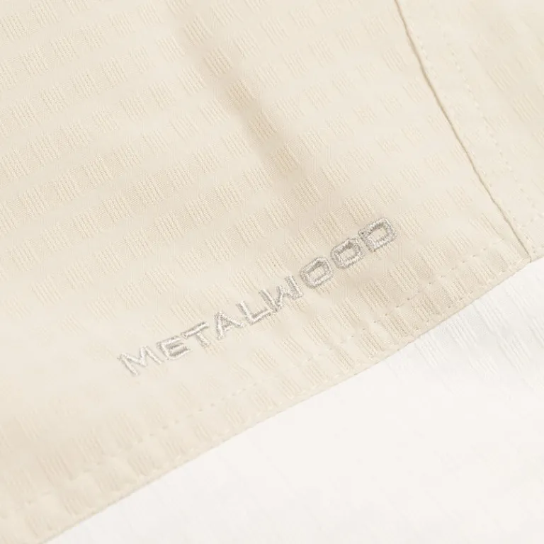 Metalwood Gilets*Textured Tour Jacket Sand