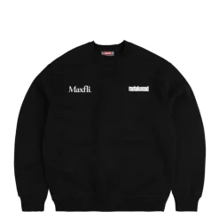 Metalwood Pullover*x Maxfli Aussie Blades Crewneck Black