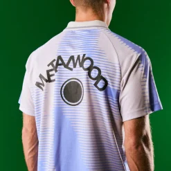 Metalwood T-Shirts*x Maxfli Statue Polo Ice